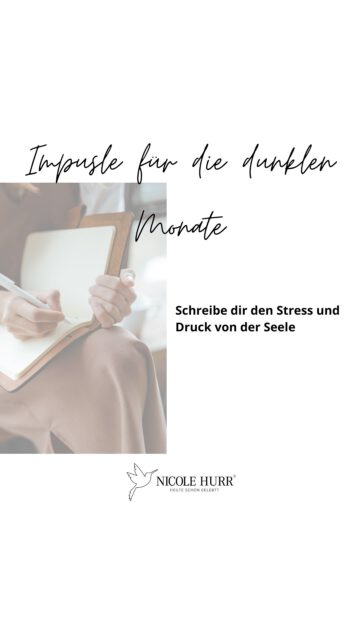 Im Herbst werden die Außenreize leiser – und die inneren oft lauter. 🍂
Ich bin Nicole und begrüße dich in meiner Autumn Reset Reihe.
Heute habe ich drei Journaling-Impulse für dich, die dir helfen können, nach innen zu lauschen:

• Welche Gefühle versuche ich gerade zu vermeiden?
• Was darf da sein, wenn es still wird?
• Was möchte dieser Teil in mir eigentlich ausdrücken?

Nimm dir einen Moment – der Herbst lädt dich ein, tiefer zu hören. ✨

#journaling #autumn #herbst #cozy #writing