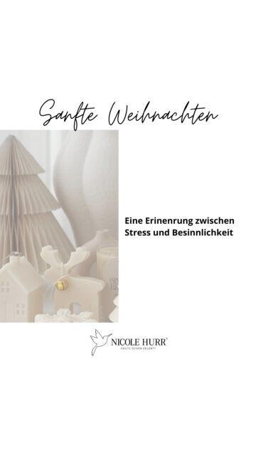 SANFTER REMINDER VOR WEIHNACHTEN 🎄

#christmas #xmas #gentle #selbstfürsorge #boundaries