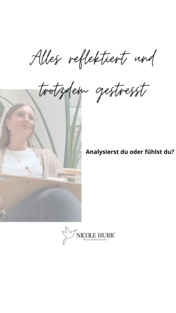 Wir sind manchmal so sehr in unseren Gedanken gefangen, im Reflektieren, Analysieren und Verstehen wollen, dass wir vergessen zu fühlen, was sich eigentlich zeigt. 

Dabei spricht unser Körper die ganze Zeit mit uns.
Durch Anspannung. Durch Enge. Durch Müdigkeit, Unruhe oder ein Ziehen im Bauch. Durch ein tiefes Ausatmen, Gänsehaut oder das Gefühl von Leichtigkeit.

Körpersignale wahrzunehmen bedeutet nicht, alles sofort lösen zu müssen. Sondern erst einmal innezuhalten und ehrlich hinzufühlen:

Was ist gerade da?
Was möchte gesehen werden?

Und dann bleib mal genau da. Spüre hin. Gib dir selbst Raum. 🌀

#feelings #feedyoursoull #feel #reflexion #overthinking