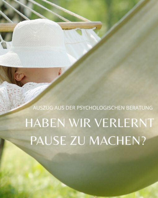 Habe ich heute eine Pause gemacht? vs. Hat mir die Pause auch wirklich gutgetan? ☀️ 

#pause #break #psychologie #erholung #entspannung