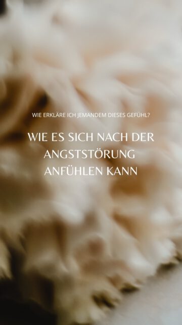 Dieses Gefühl ist unbezahlbar und niemals selbstverständlich für mich 🤍

#anxiety #angststörung #healingjourney #anxietyrelief #nervoussystemregulation
